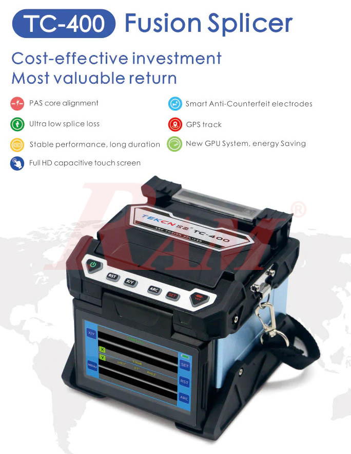 TC-400 Fusion Splicer - Fiber Optic
