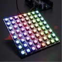 NeoPixel 64-bit WS2812 5050 RGB LED Driver Square Development Board