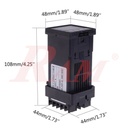 REX-C100 Digital PID Temperature Controller