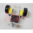 2WD Robot Car Chassis Kit with Speed Encoder Wheels 2 Floor