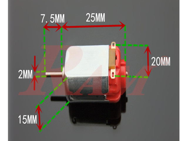 Small Toy DC Motor 3 -6Vdc