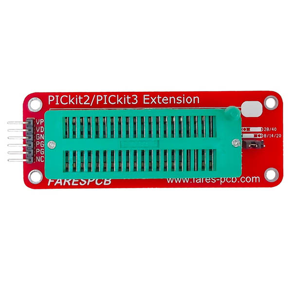 PICkit2/PICkit3 Extension Board