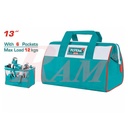 THT261325 TOTAL Fabric Cloth Tool Bag Size 13"