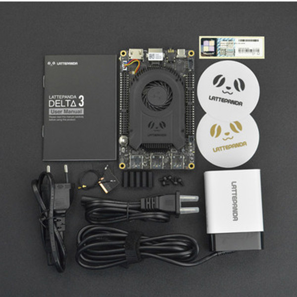 LattePanda 3 Delta 864 - The Fastest Pocket-sized Windows/Linux Single Board Computer (8GB RAM/64GB eMMC)