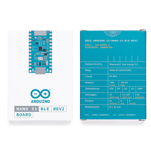 Arduino Nano 33 BLE Rev2
