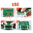 Plastic Wing Snap-in Rivet PCB Bracket Spacer 48mm