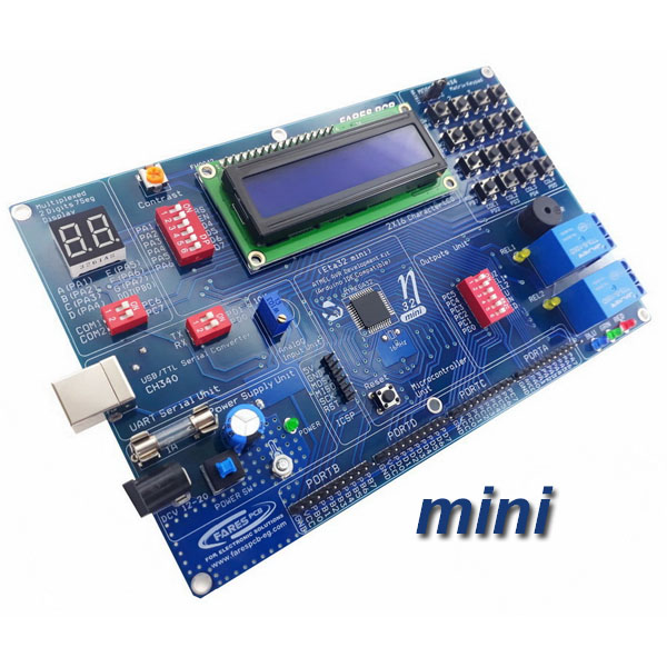 Kit Eta32-MINI Atmel AVR USB Development System Ver.2 - Based on ATMEGA32