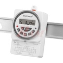 TM6331sH-2/220Vac Dain Rail Mount Timer Switch 30A/220Vac - With Seconds Intervals Timer