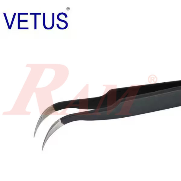 VETUS® Tweezer Angled ESD-15 (SKU#DY030307)