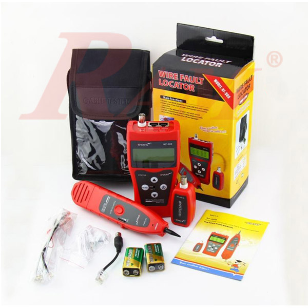 NF308 Universal Cable Tester Toner & Cable Length Measurement - With LCD