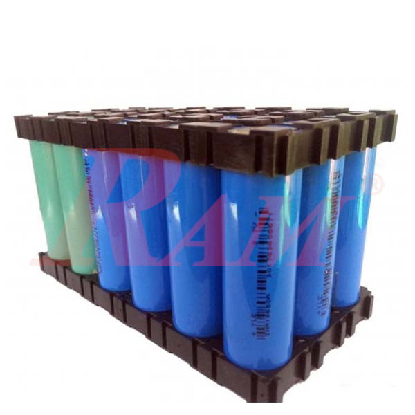 Shell 1x2 Cell Spacer Holder 18650 Lithium Battery Plastic Rack