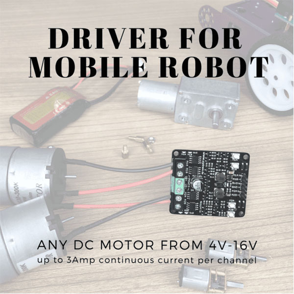 MDD3A Cytron 3Amp 4V-16V DC Motor Driver (2 Channels)