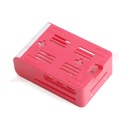 Enclosure For Raspberry Pi 4B - ABS Red/White (SKU#BOX4CO)