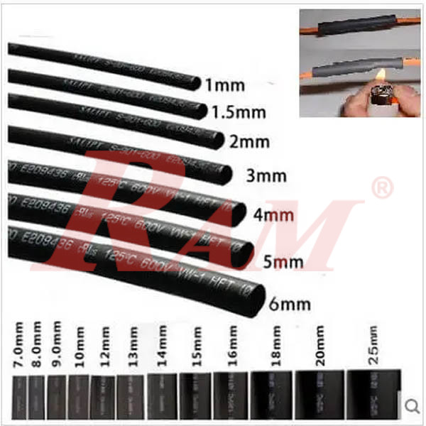 Heat Shrink Φ 15mm - 1 Meter