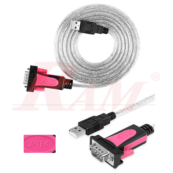 Original FTDI Chip FT-232 USB2 to Serial RS232 Converter Cable