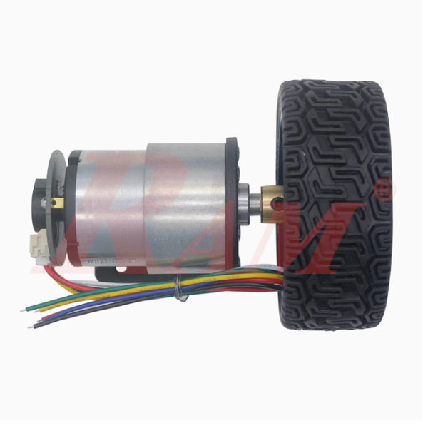 JGB37-520 DC Geared Motor 12Vdc 110 rpm Complete Set With Encoder