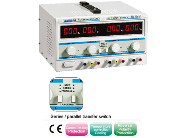 RXN3010D-II Triple Output DC Regulated Power Supply 0~30V 0~10A