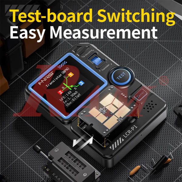 FNIRSI® LCR-P1 Multifunction LCR Transistor Capacitor Tester