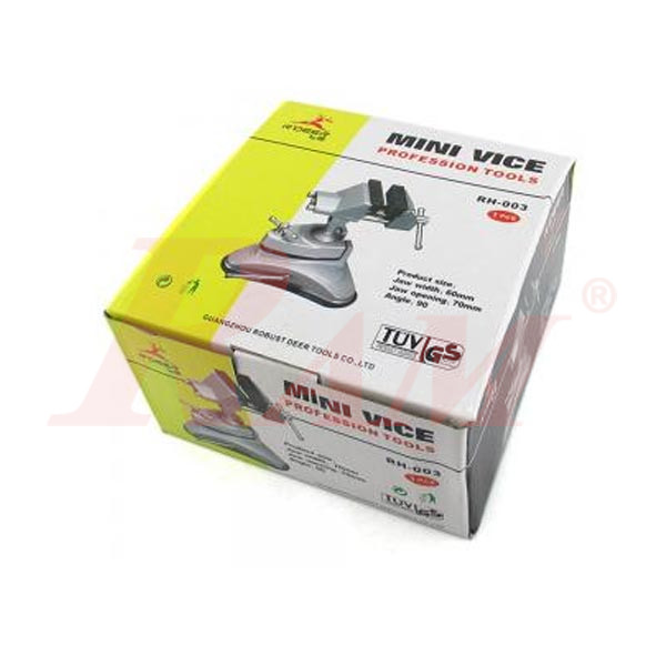 RH003 Heavy Duty Clamp Vacuum Base Bench Vise Rotatable