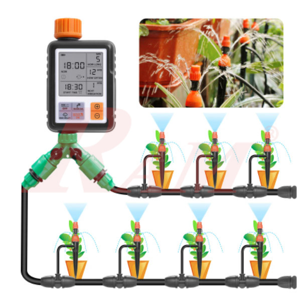 NADSTER® 85950 Digital Irrigation Programmable Garden Watering Timer With Large Screen