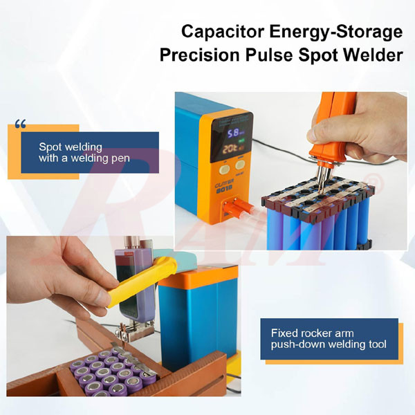 SUNKKO® GLITTER 801B Battery Spot Welder Capacitor Energy Storage Pulse Welding Machine