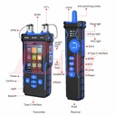 NOYAFA® NF-8508 9-in-1 Multifunction Network Cable Tester with Wire Mapping, Tracing, OPM, VFL for Fiber Optic & Ethernet Network