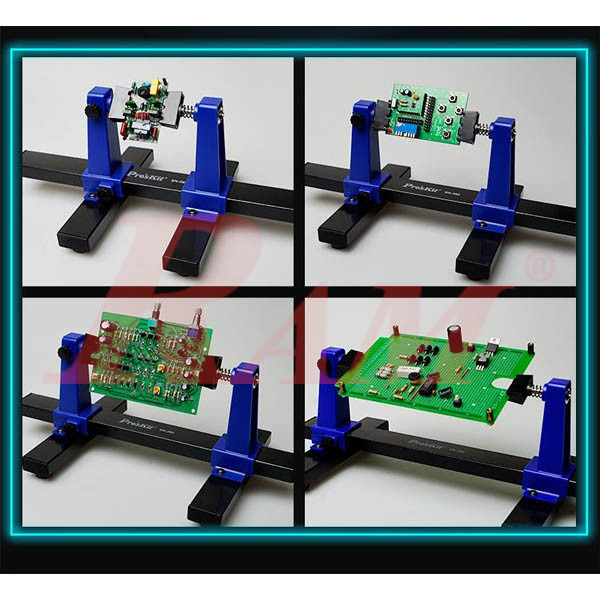 Pro'sKit® SN-390 Adjustable Soldering Clamp Holder - PCB Holder For Printed Circuit Board