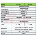 Pro'sKit® SS-979H 2 In 1 SMD Hot Air Rework Station