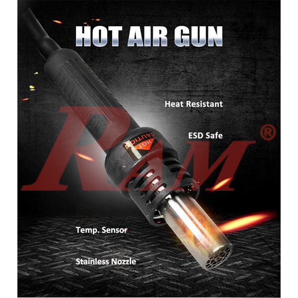 Pro'sKit® SS-989H 2 in 1 SMD Hot Air Rework Station 700W