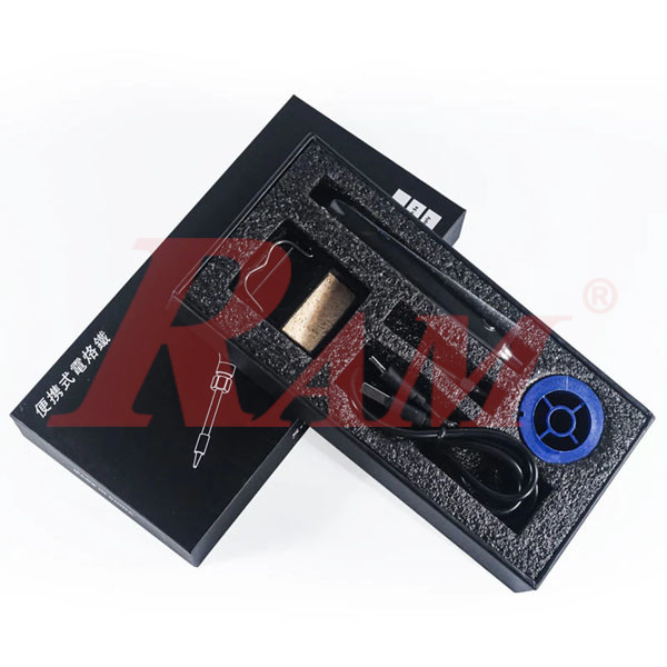 HV-8W Portable Soldering Iron 8W - With Built-in Battery - USB Charging Adjustable Temperature Soldering Iron Kit