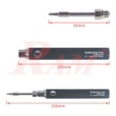 HV-8W Portable Soldering Iron 8W - With Built-in Battery - USB Charging Adjustable Temperature Soldering Iron Kit