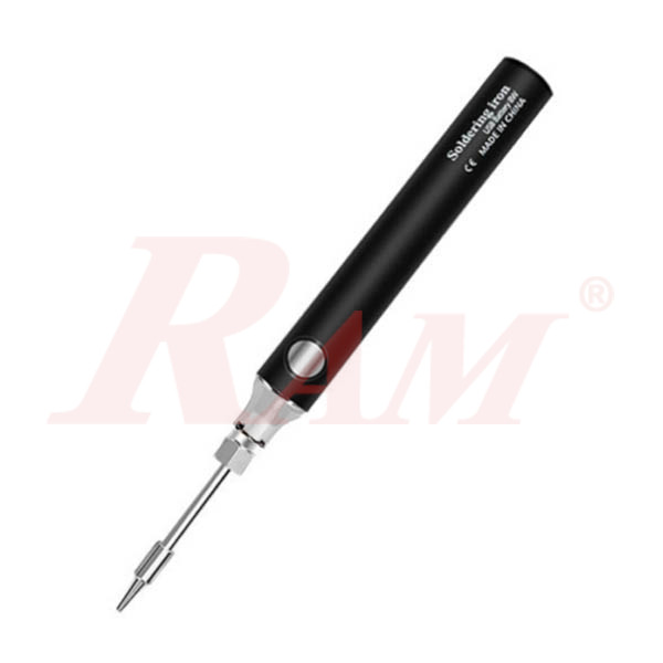 HV-8W Portable Soldering Iron 8W - With Built-in Battery - USB Charging Adjustable Temperature Soldering Iron Kit