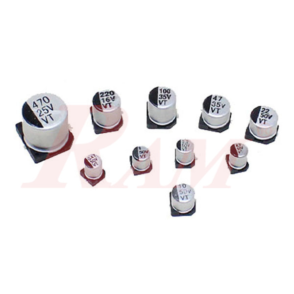 Box of 145pcs 10 Values SMD Aluminum Electrolytic Capacitors Kit 0.47uF~470uF (SKU#E66)