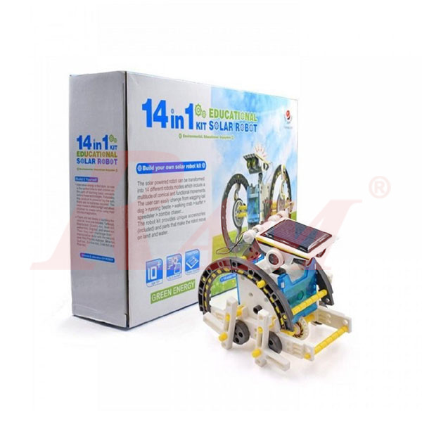 DIY Solar 14 In 1 Educational Robot Kit