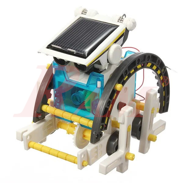 DIY Solar 14 In 1 Educational Robot Kit