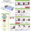 Kids Electric Circuit Kit NO.112 - 16 Parts Maze Challenge UFO DIY STEM Toys Educational Electronics for Learning