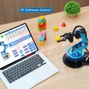 LeArm Professional Complete Robotic Arm 6DOF Degrees Of Freedom + Wireless Mechanical Glove for Robot Control