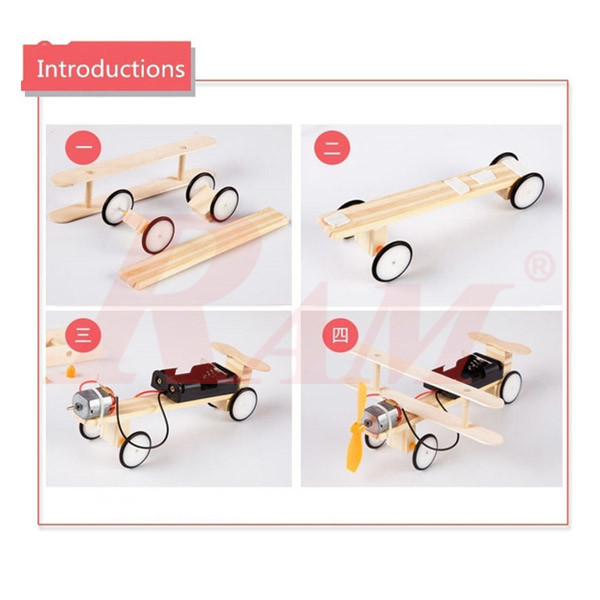 DIY Wood Airplane - Science Toy