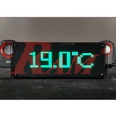 DIY Phantom LED Digital 32x16 Dot Matrix Spectrum Clock