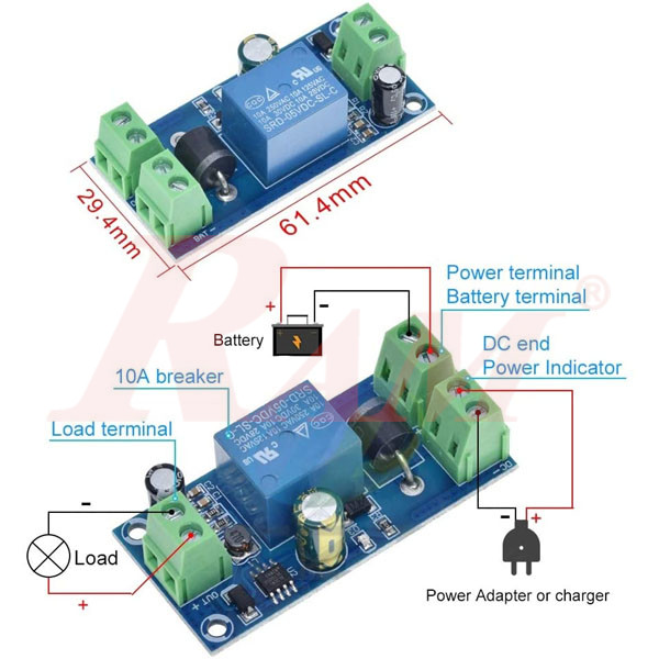 YX850 Power Failure Automatic Switching Standby Battery Module