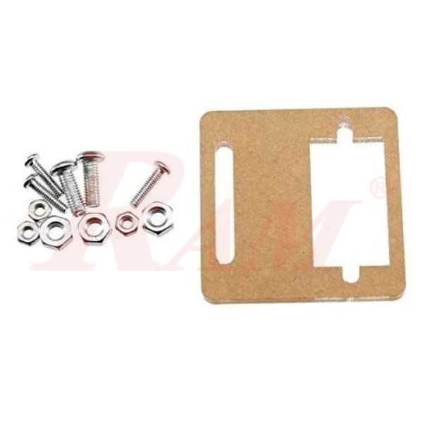 Clear Acrylic SG90 Servo Mount Holder Bracket