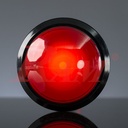 Arcade Style 100mm Big Round Push Button With Red LED Light - Massive Arcade Button with LED