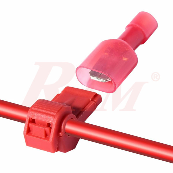 T-Tap Size T1 (0.5mm - 1.5mm) Wire Connector Bridge to Connect Without Cutting Wires