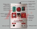 SUNKKO® 709A Battery Spot Welding Machine for 18650 Lithium Batteries + Soldering Iron