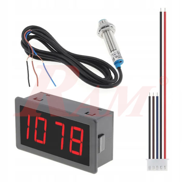 High Precision Digital Frequency Tachometer Panel With Hall Sensor CF5135C-Z