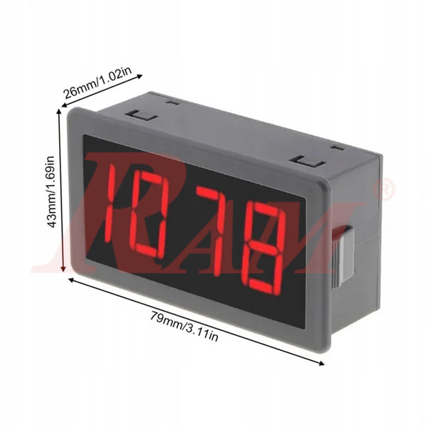 High Precision Digital Frequency Tachometer Panel With Hall Sensor CF5135C-Z