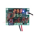 W1219 Dual Display Programmable Temperature Control Switch Relay