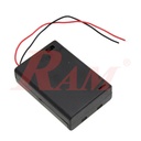 Battery Holder 3xAAA + On/Off Switch