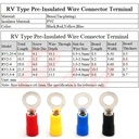RV2-4 Insulated Ring Electrical Crimp Terminal Connector