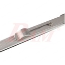 V16A Precision Stainless Steel Tweezers Straight Adjustable Fine Tip